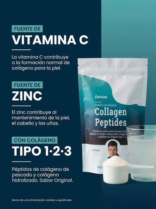 Colágeno Marino hidrolizado en Péptidos (Tipos 1, 2 y 3) | AMBRA Deluxe